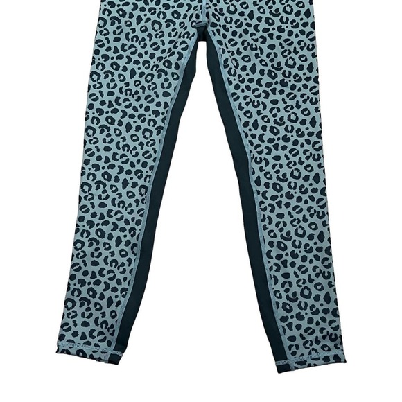 𝅺allfenix Leggings & Sports Bra Set Gray Black Leopard Size Small New With Tags - Picture 5 of 13